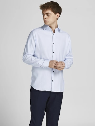 JACK & JONES - Ajuste estrecho Camisa en blanco