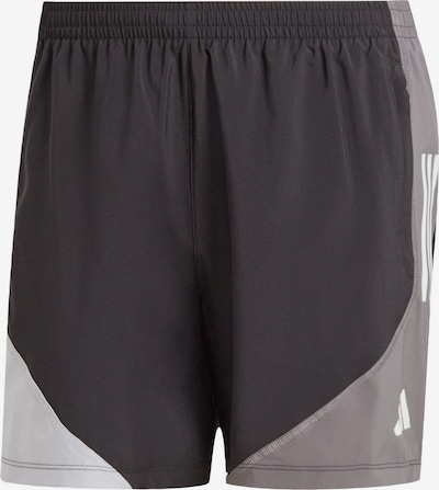 ADIDAS PERFORMANCE Pantalón deportivo 'Own The Run' en gris / negro / blanco, Vista del producto