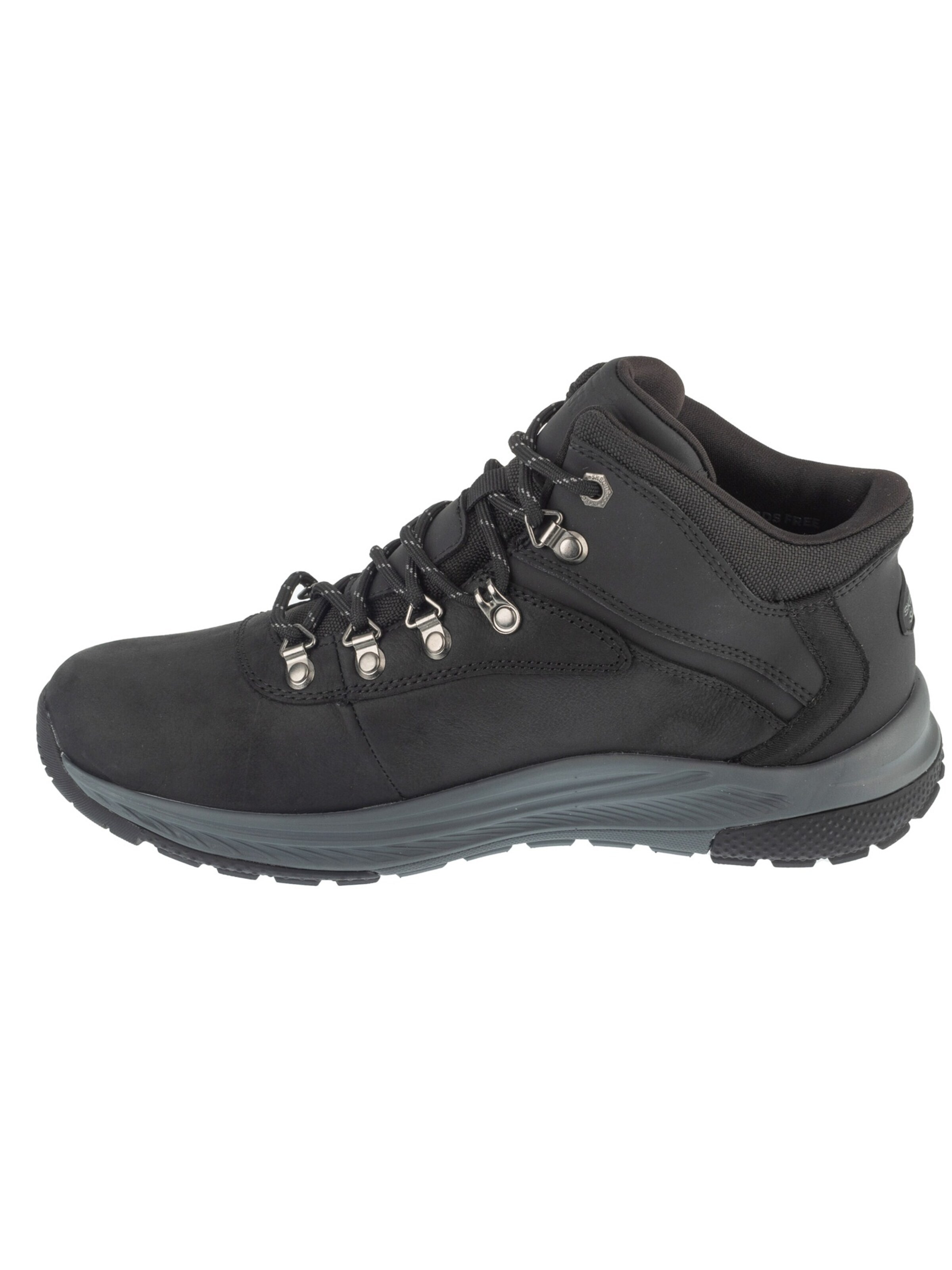SKECHERS Veterboots 'Skechers Slip-Ins: Meroe - Pikeman' in Zwart