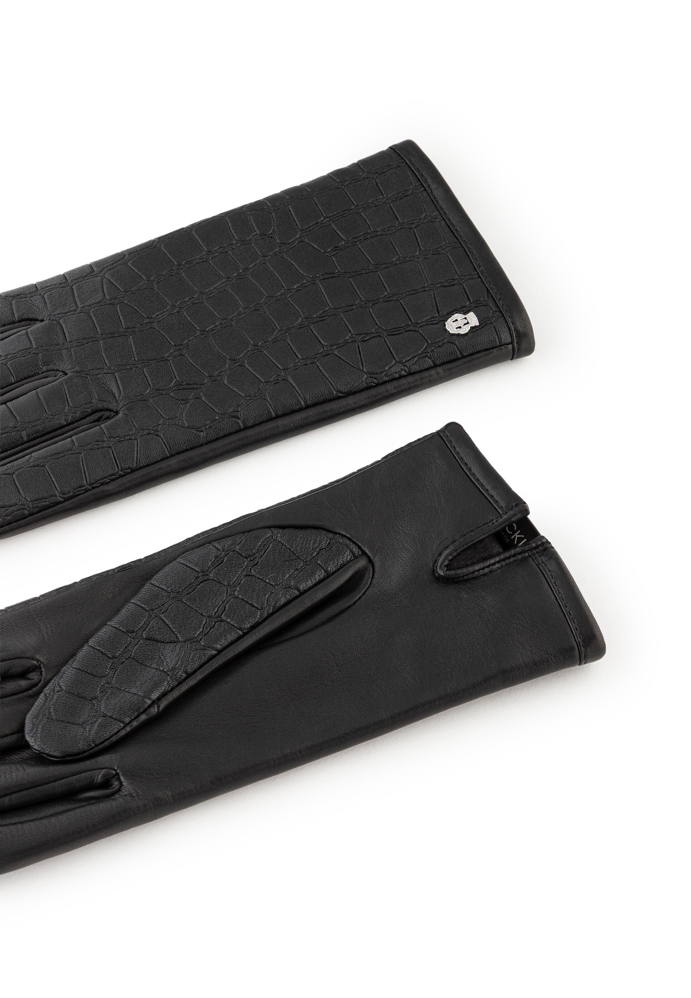 Roeckl Full finger gloves 'ROVERETO TOUCH' in Black