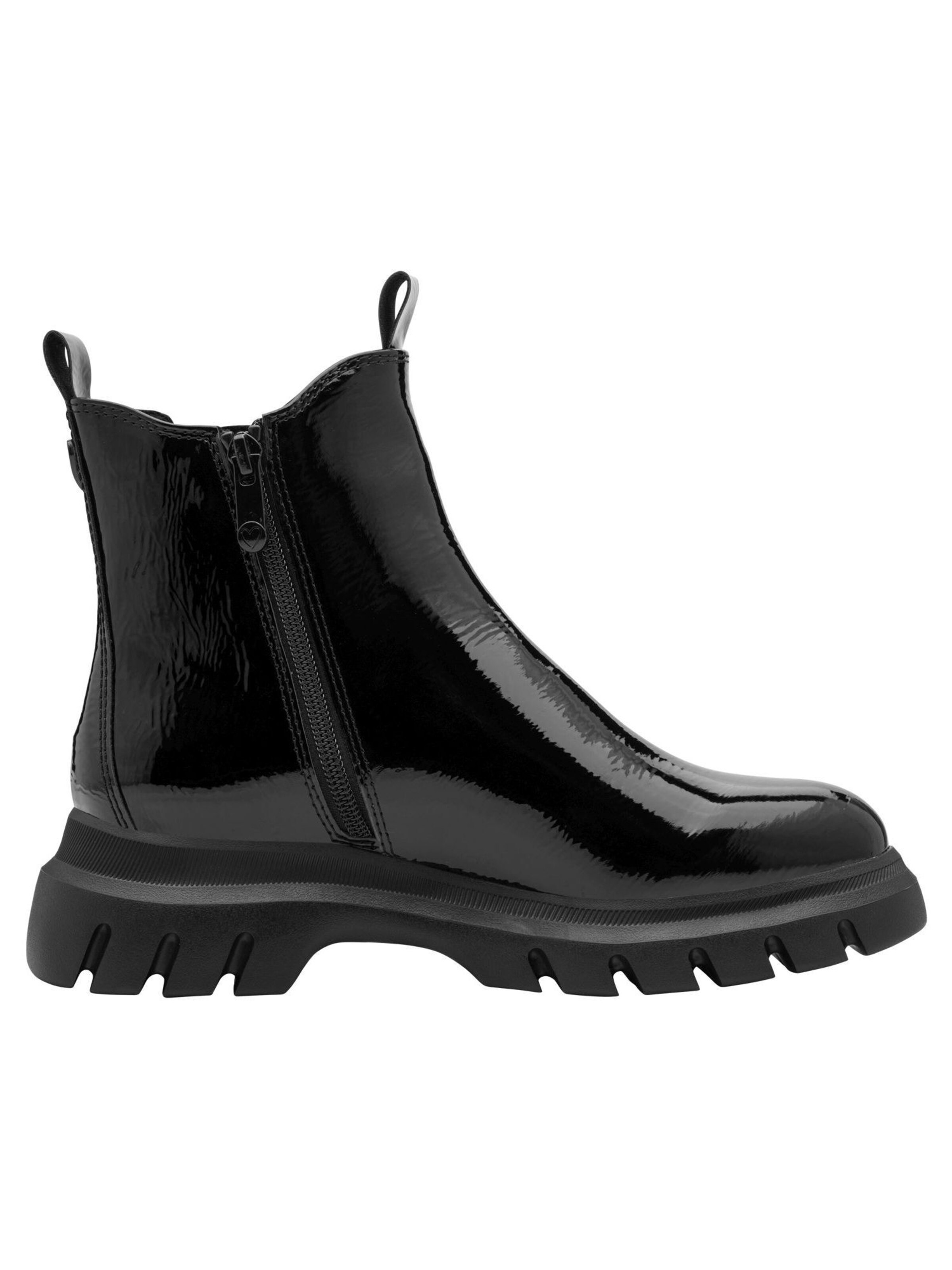 MARCO TOZZI Chelsea Boots in Schwarz