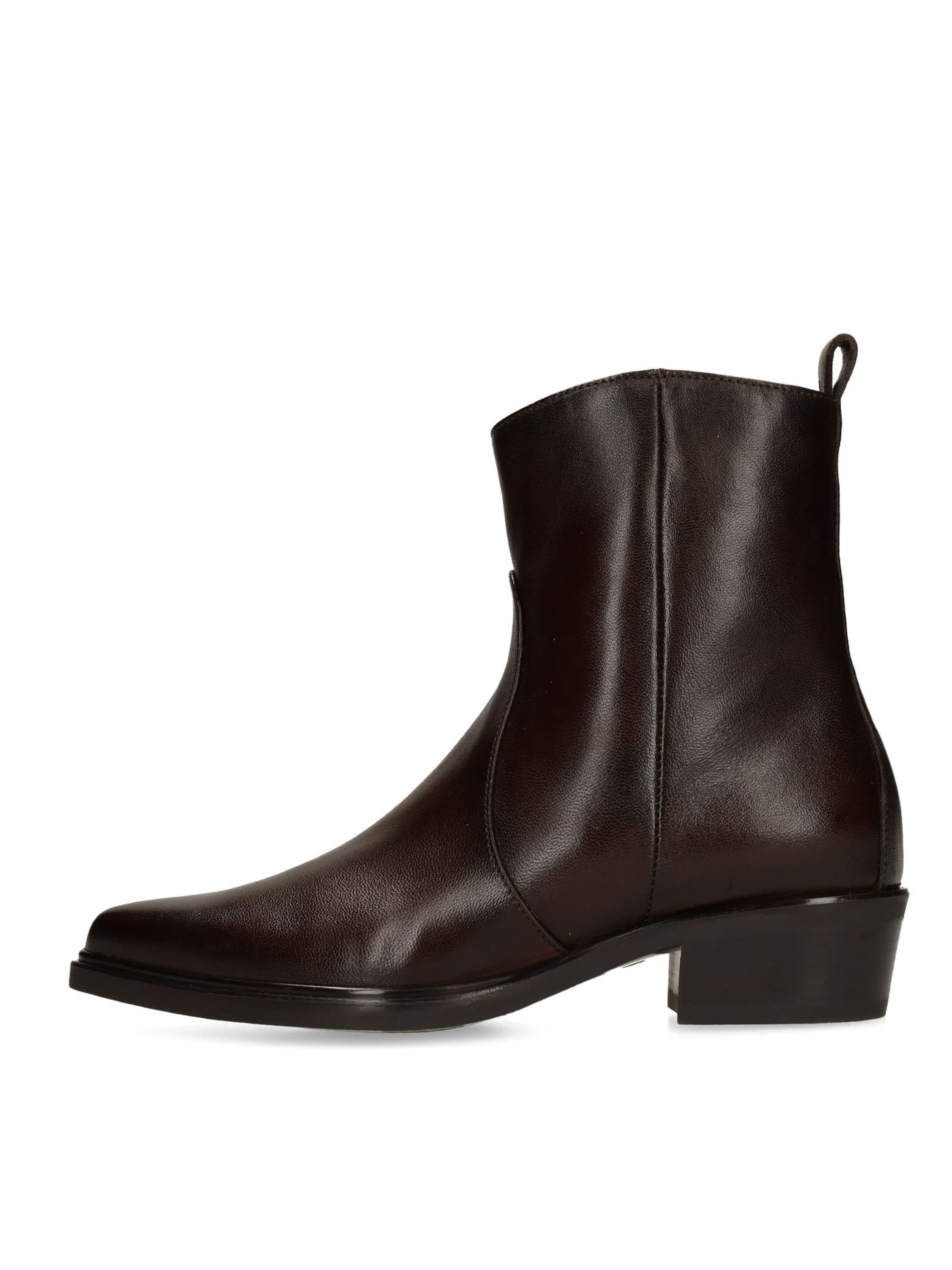 MANFIELD Stiefelette in Braun