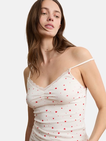 ETAM Schlafshirt 'VANITY' in Weiß