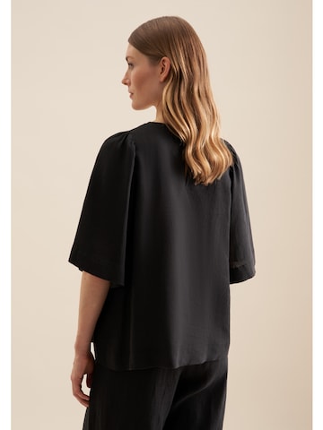 SEIDENSTICKER Blouse in Zwart