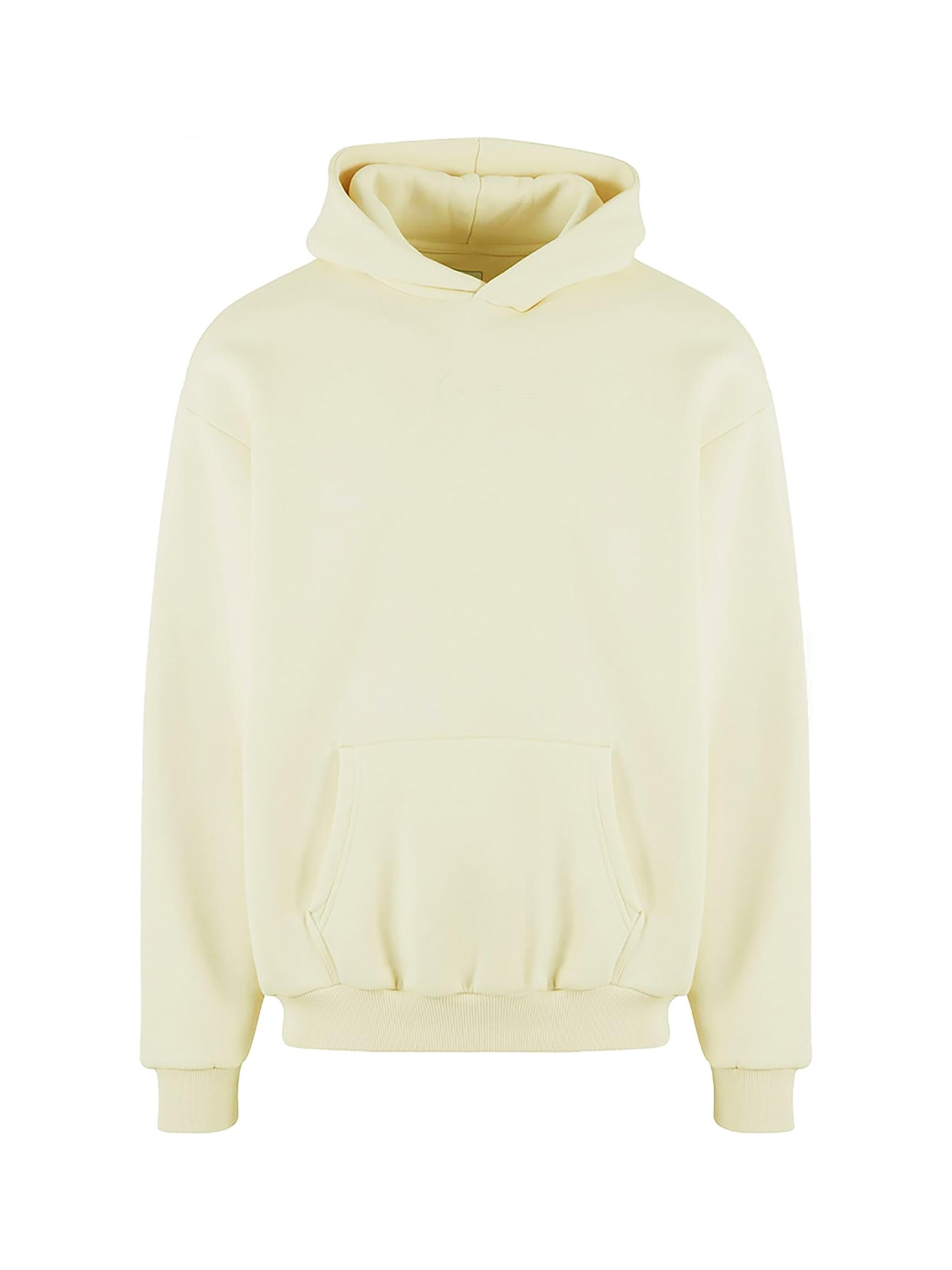 Karl Kani Sweatshirt 'Signature OS' em bege claro, Vista do artigo