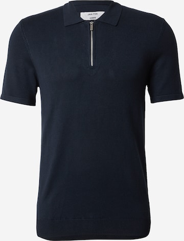 T-Shirt 'Ricardo' DAN FOX APPAREL en bleu : devant