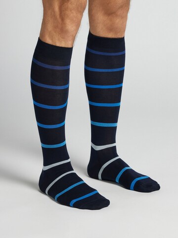 INTIMISSIMI Lange Socken in Blau: Vorderseite