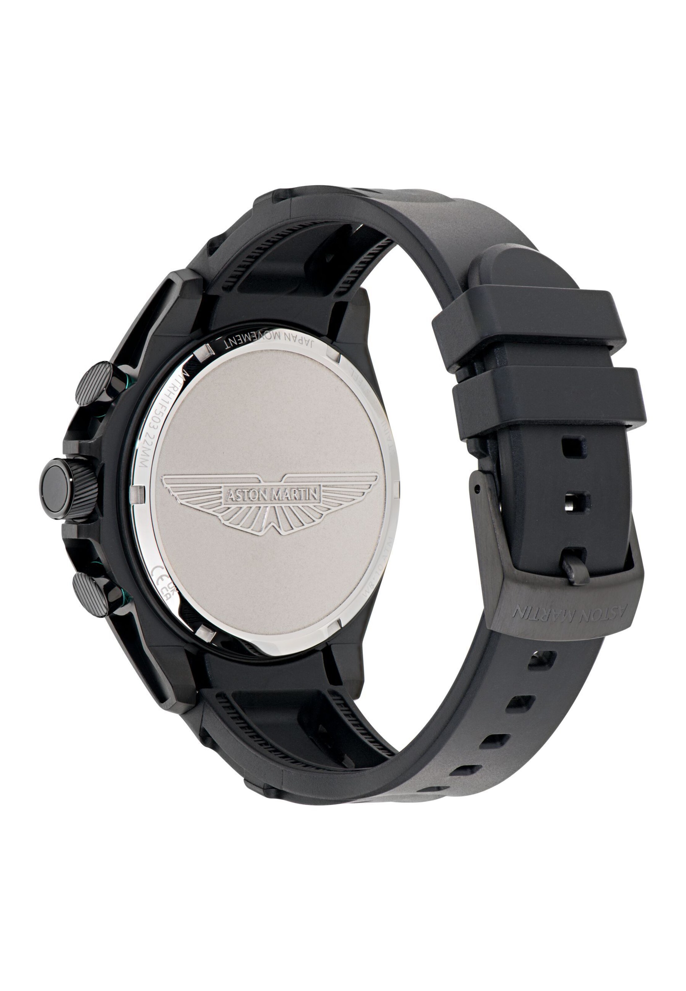 Aston Martin Analog Watch 'HLC' in Black