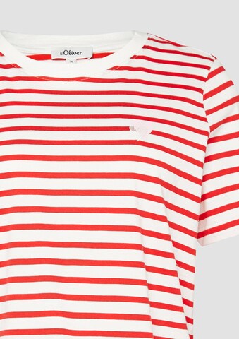 T-shirt s.Oliver en rouge