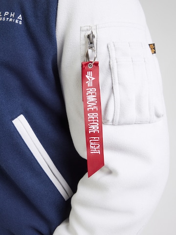 ALPHA INDUSTRIESPrijelazna jakna 'Varsity Air Force' - plava boja