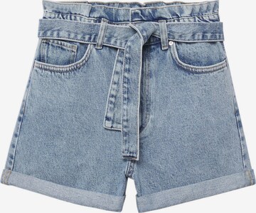 MANGO Regular Shorts 'Mia' in Blau: predná strana