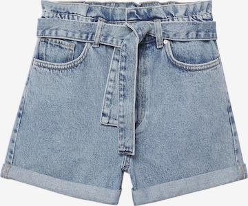 MANGO Regular Shorts 'Mia' in Blau: predná strana