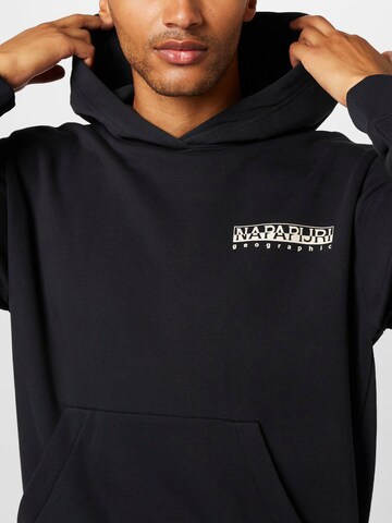 NAPAPIJRI Sweatshirt 'FREESTYLE' in Black