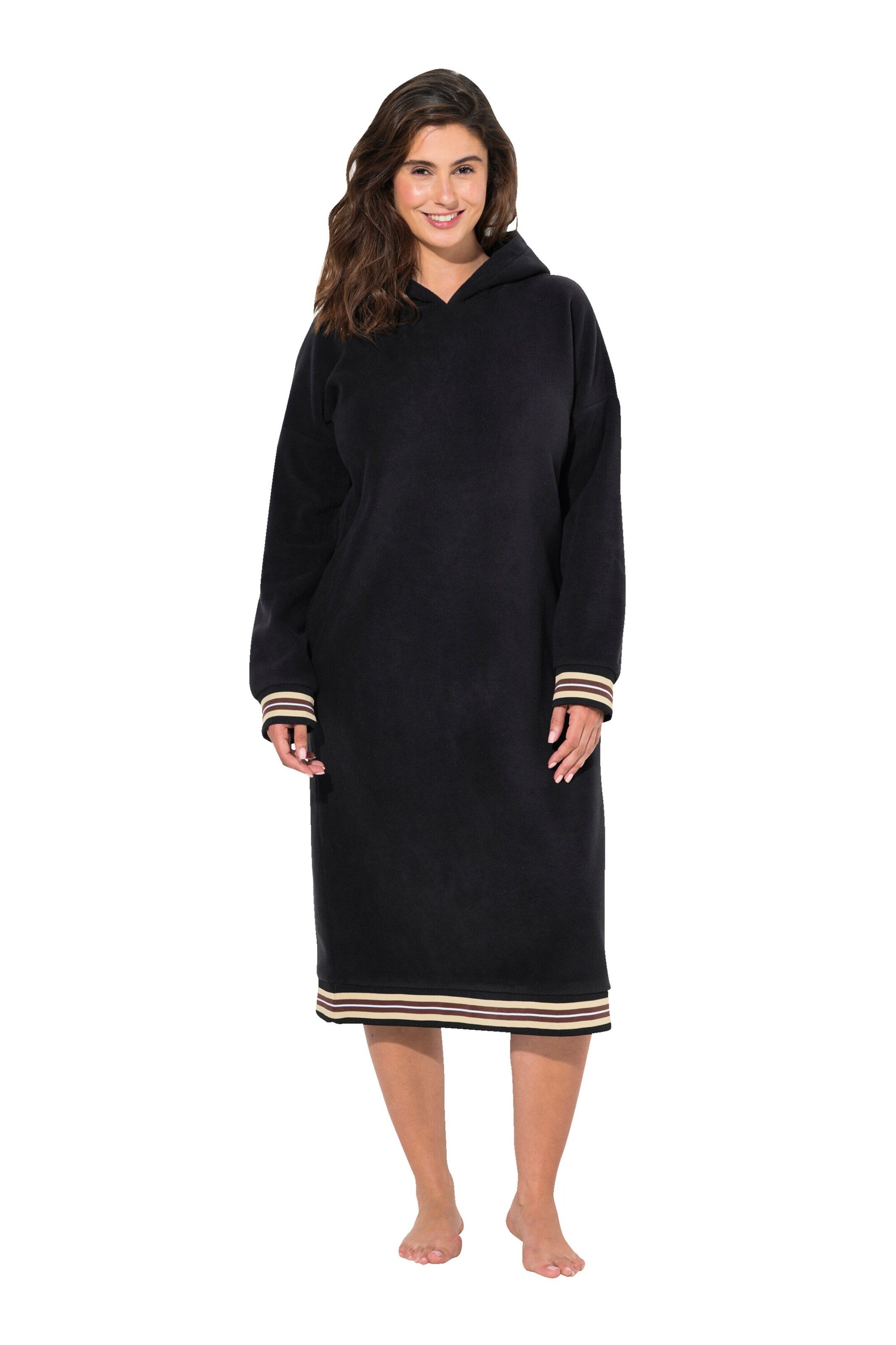 Ulla Popken Dress in Black: front