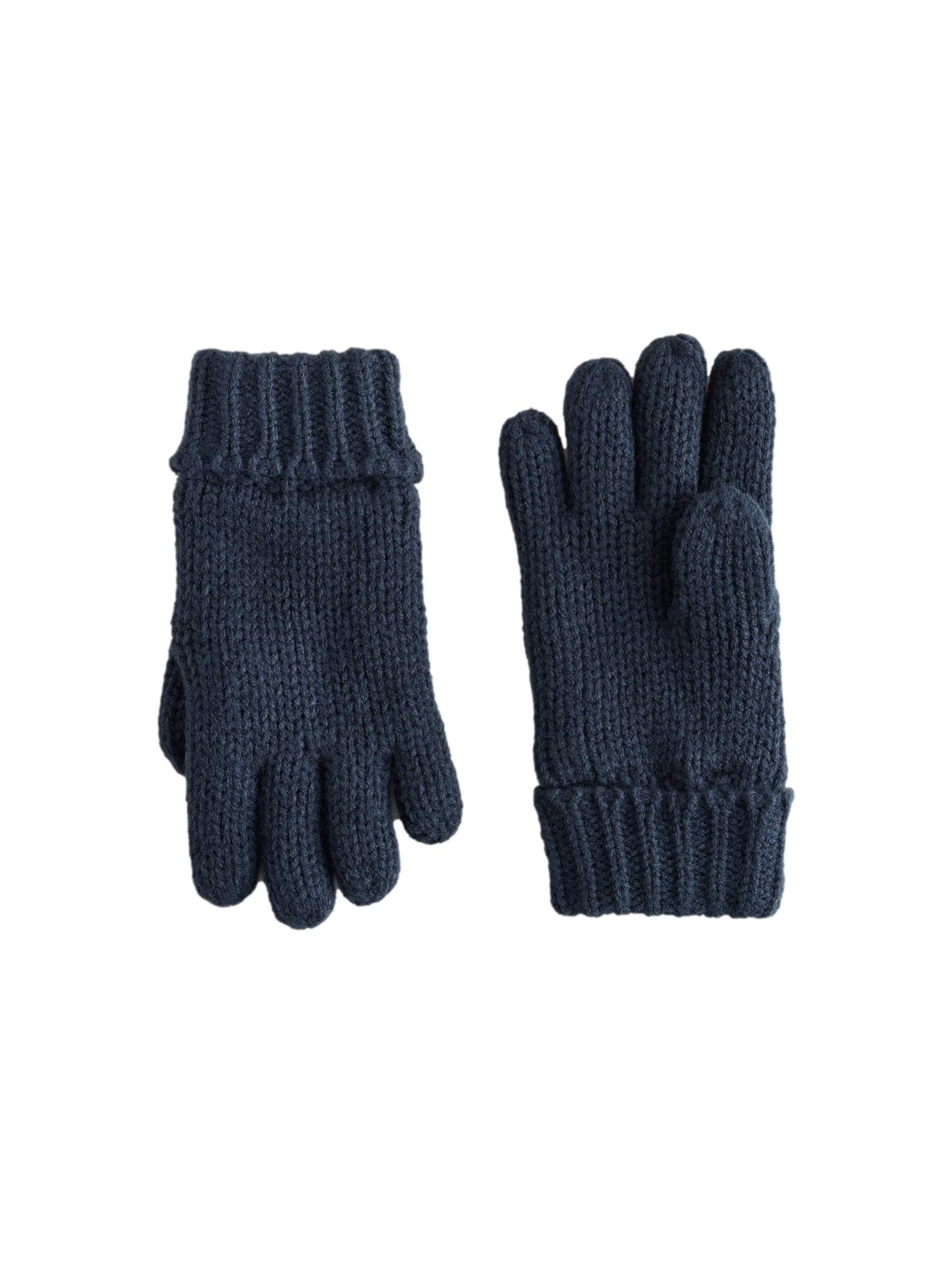 Next Fingerhandschuhe in Blau: Vorderseite