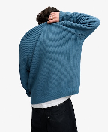 BENCH Trui 'Bench X Superdry & Co' in Blauw