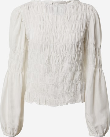 Cream Blouse 'Henva' in White: front