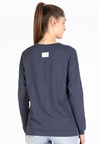 ViertelMond Sweatshirt 'Christienne' in Blau