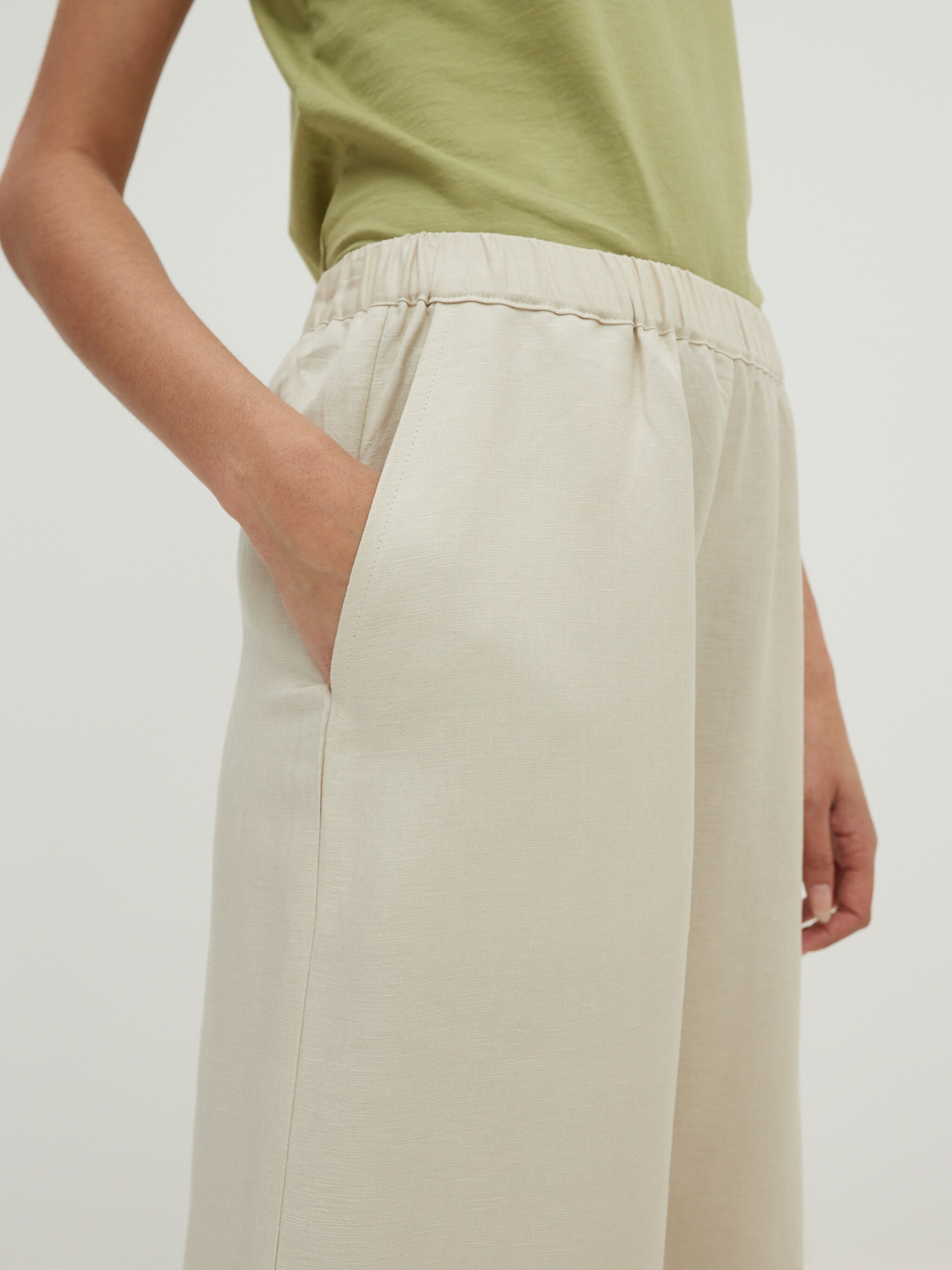 EDITED Producten Broek 'Nona' Beige