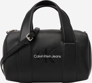 Borsa a mano di Calvin Klein Jeans in nero: frontale