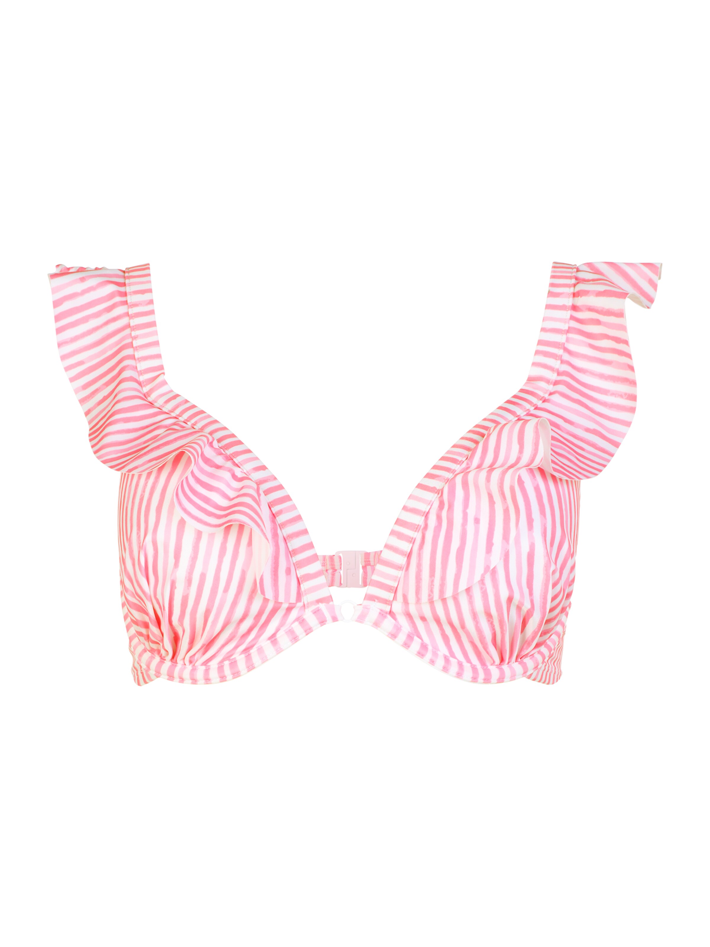 Hunkemöller Бюстгальтер под футболку Верх бикини 'JULIA' в Ярко-розовый: спереди