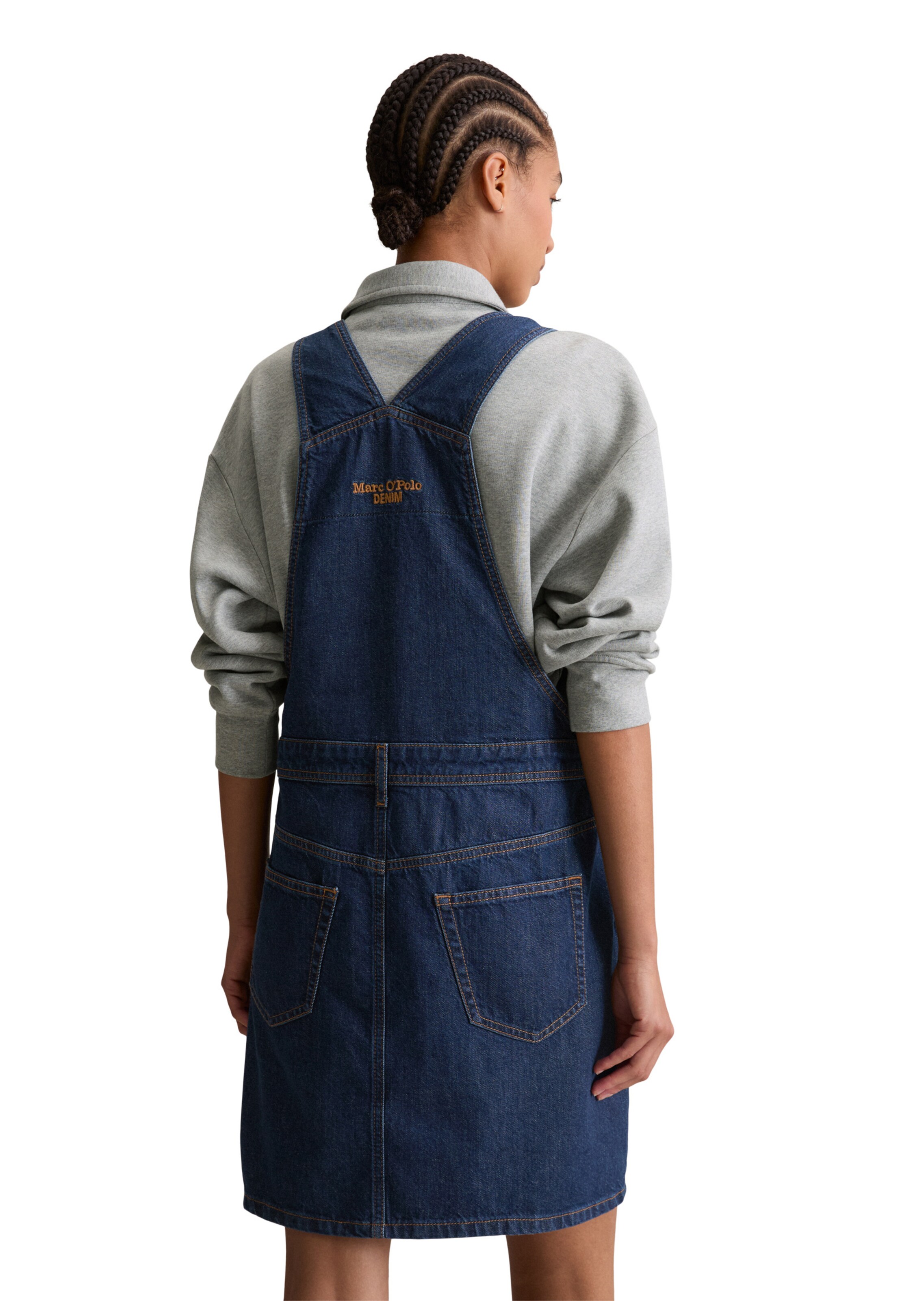 Marc O'Polo DENIM Latzkleid in Blau