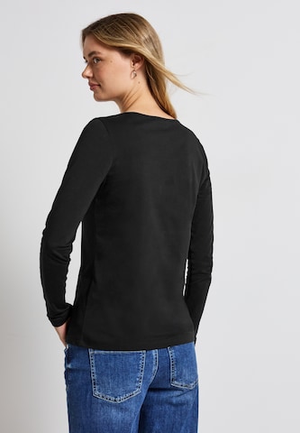 STREET ONE Shirt in Schwarz
