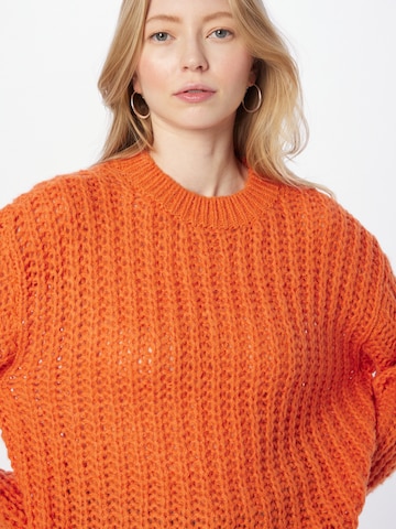 MSCH COPENHAGEN Sweter 'Inari Heidi' w kolorze pomarańczowy