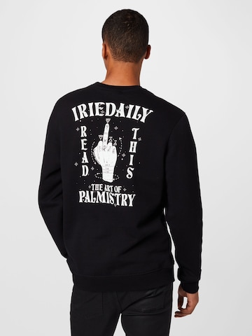 Sweat-shirt 'Palmistry Crew' Iriedaily en noir