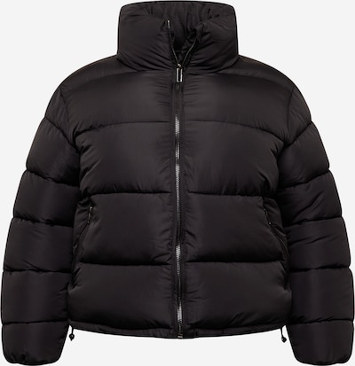GLAMOROUS CURVE Prehodna jakna | črna barva, Prikaz izdelka