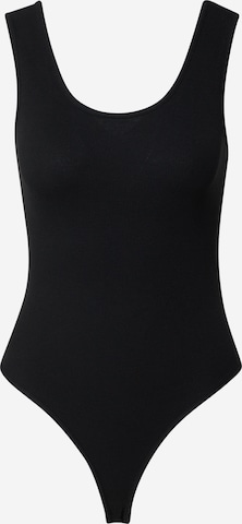 ONLY T-shirtbody 'LUISA' i svart: framsida
