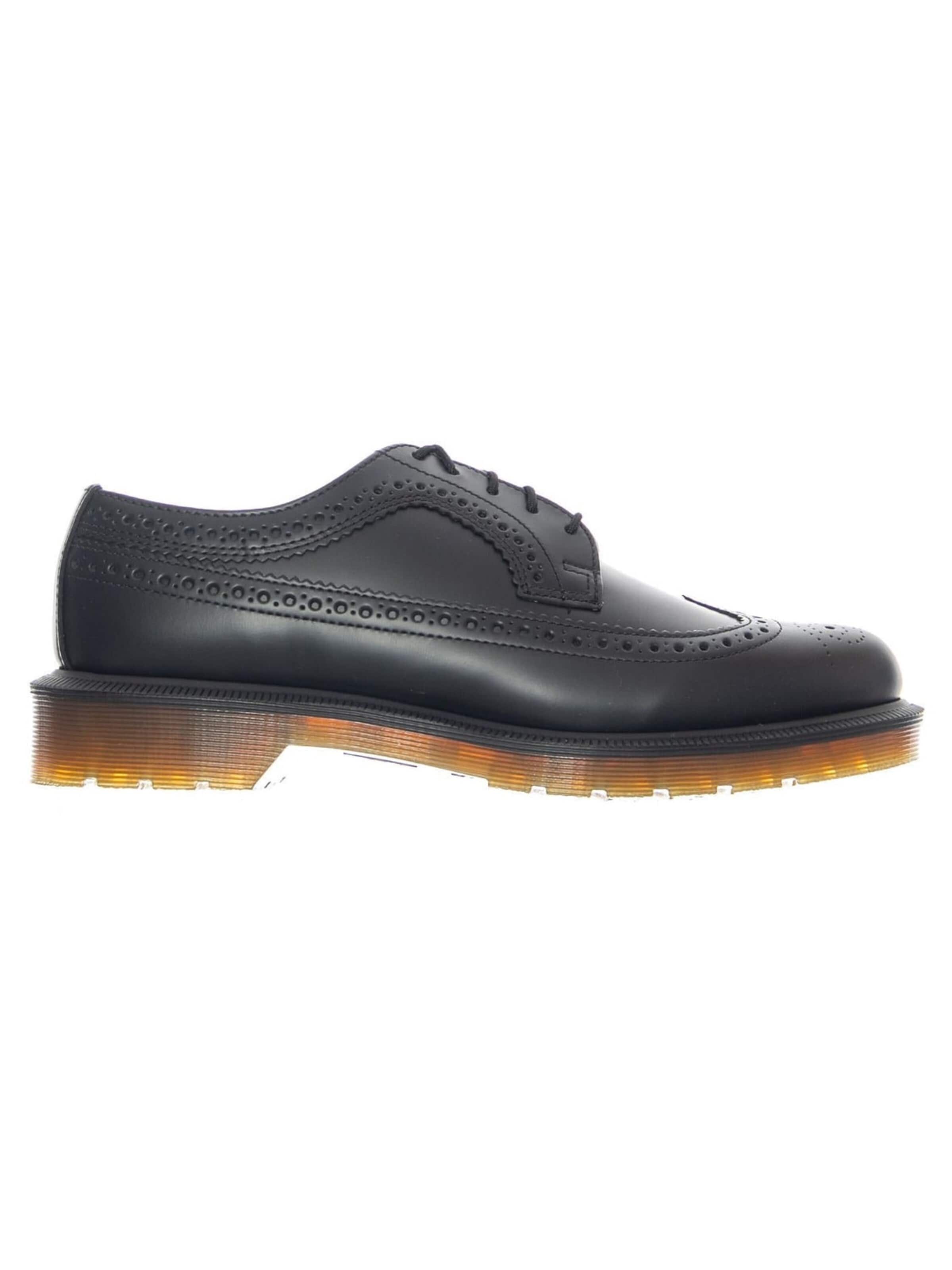 Dr. Martens Snøresko i sort: forside