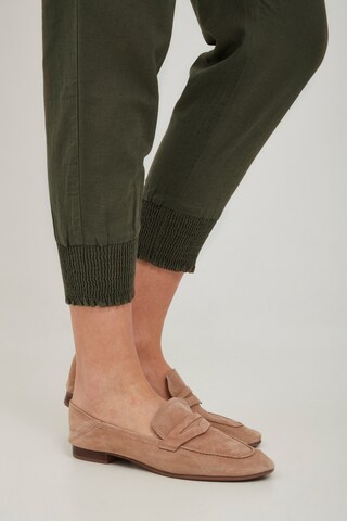 Fransa Tapered Pants in Green