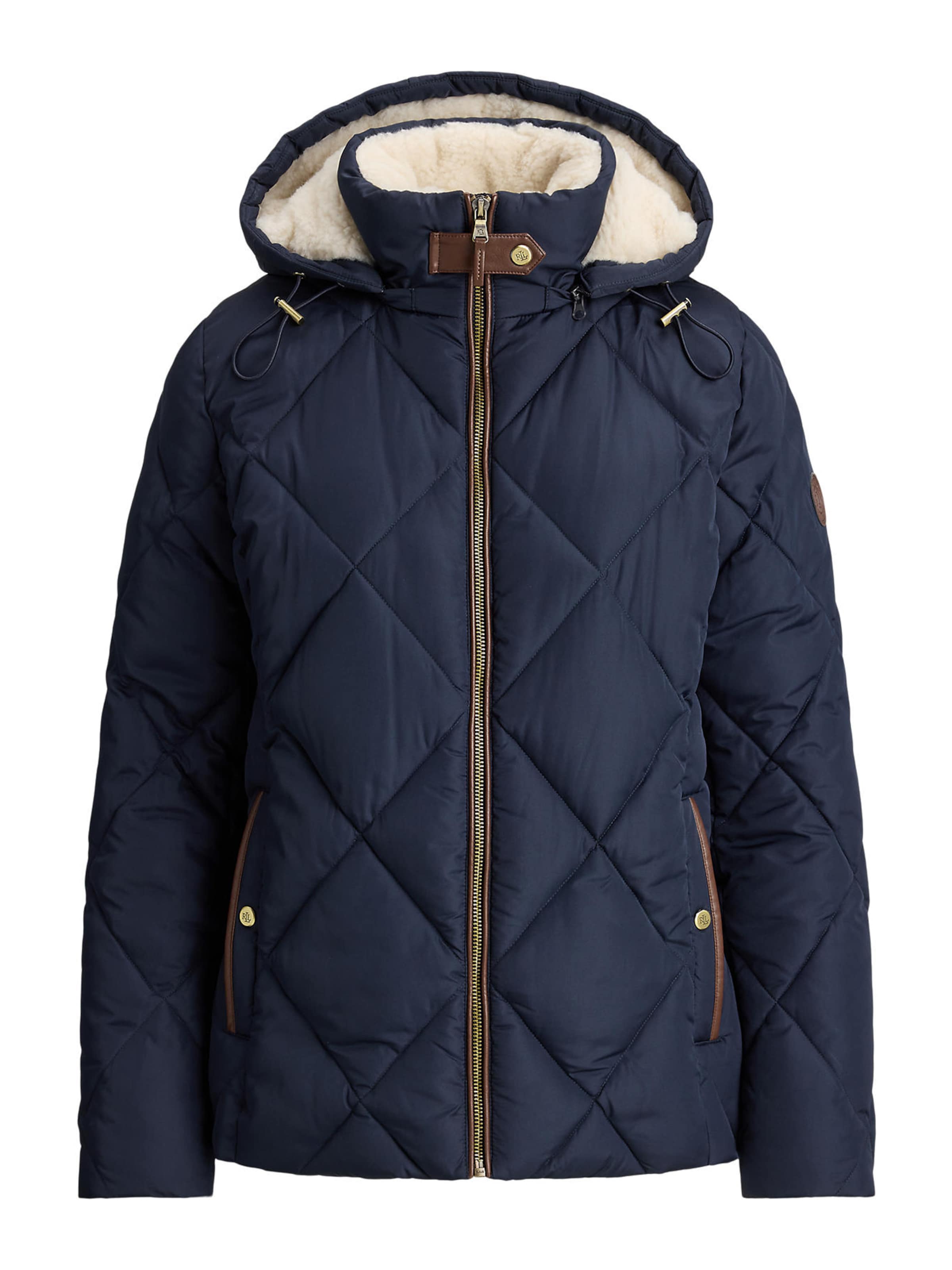 Lauren Ralph Lauren Zimná bunda 'DIA' - Modrá: predná strana