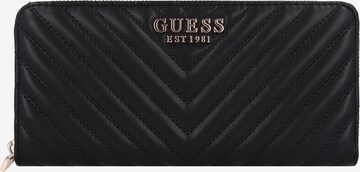 GUESS Portemonnaie in Schwarz