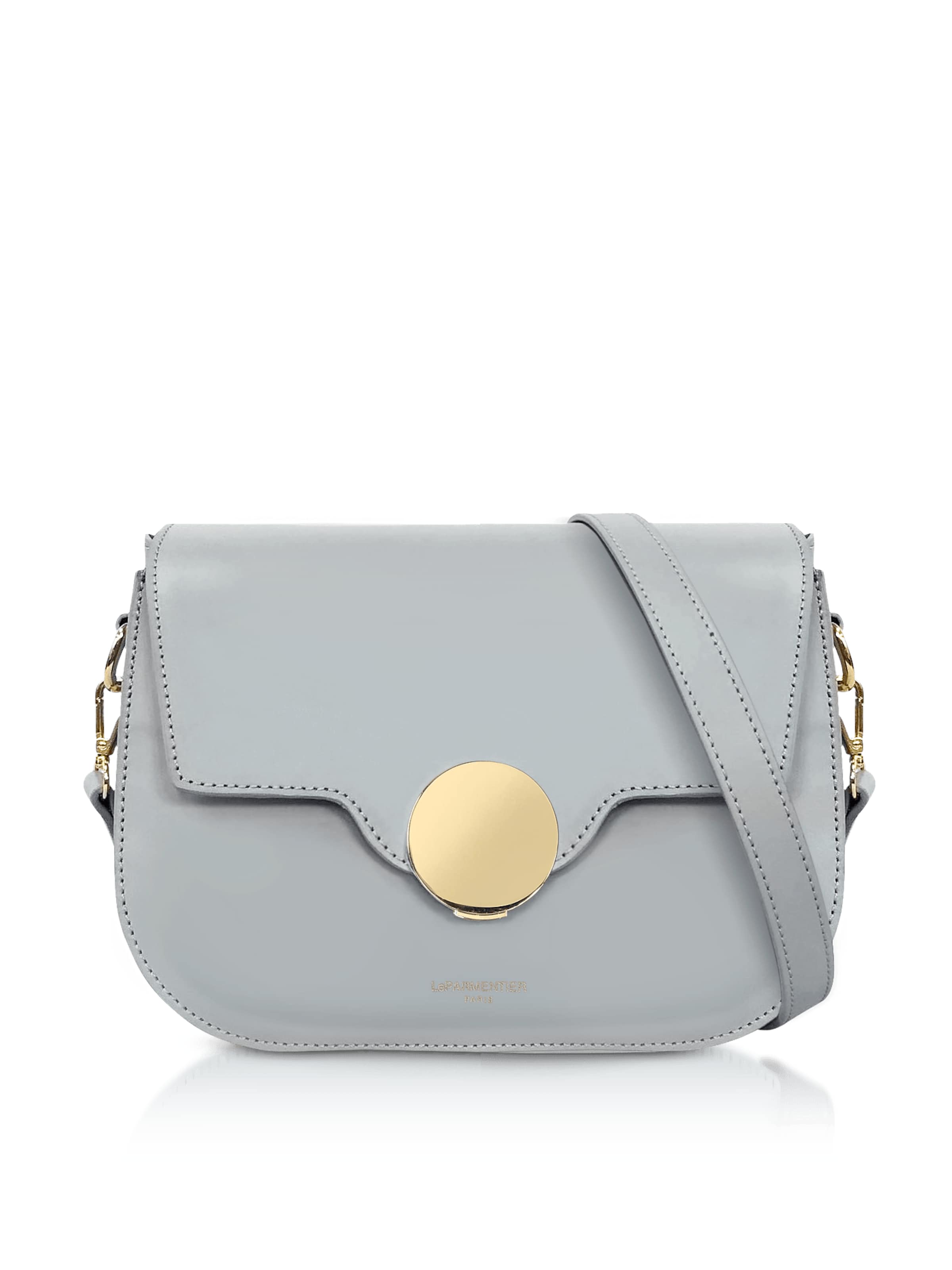 LeParmentier Schoudertas 'San Pedro' in Blauw: voorkant