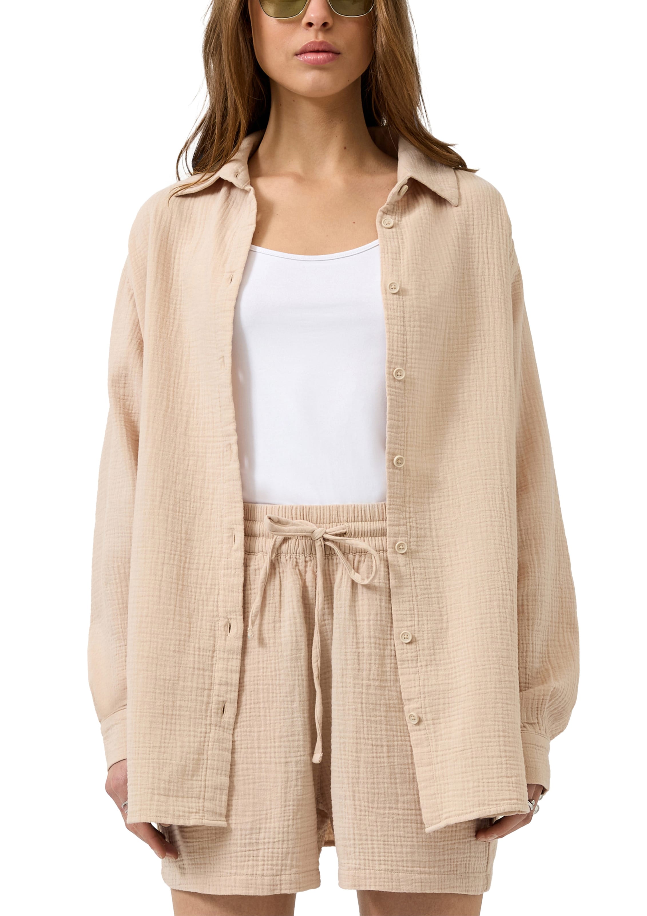 QS Blouse in Beige