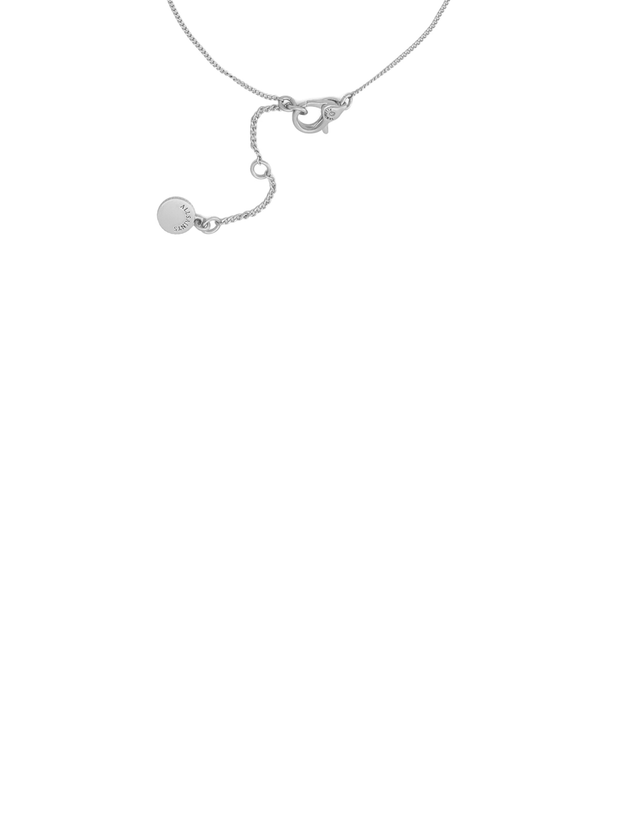 AllSaints Ketting 'PEARL HALO' in Zilver