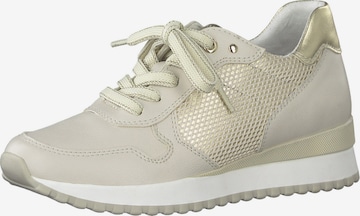 MARCO TOZZI Sneakers laag in Beige: voorkant