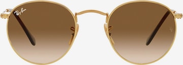 Lunettes de soleil Ray-Ban en or