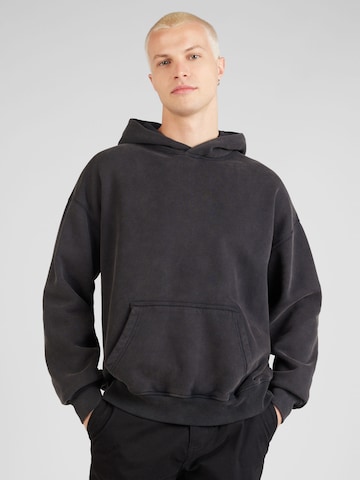 Abercrombie & Fitch Μπλούζα φούτερ 'ESSENTIAL' σε μαύρο: μπροστά