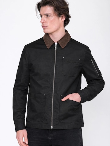 Veste mi-saison 'HEBWIN MEN' Bombers en noir