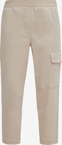 Regular Pantalon cargo COMMA en beige : devant