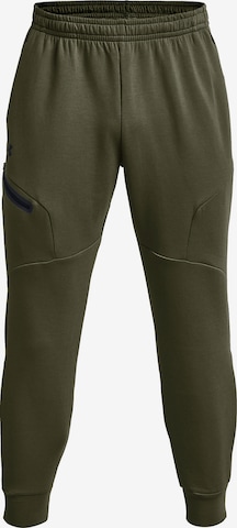 Pantalon de sport 'Unstoppable' UNDER ARMOUR en vert : devant