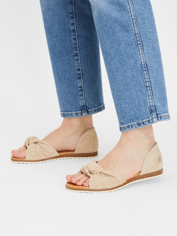 Sandales 'Chelsea' Apple of Eden en beige : devant