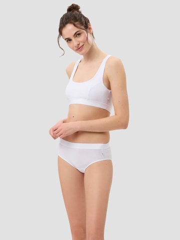 BeeDees Slip 'Taillenslip EVERY DAY Slip aus Baumwoll-Stretch-Qualität  für jeden Tag'‌ in Weiß: Vorderseite