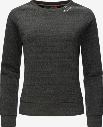 Ragwear Sweatshirt 'Johanka' in Black: front