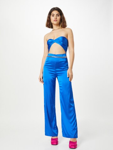 Tuta jumpsuit di Misspap in blu: frontale