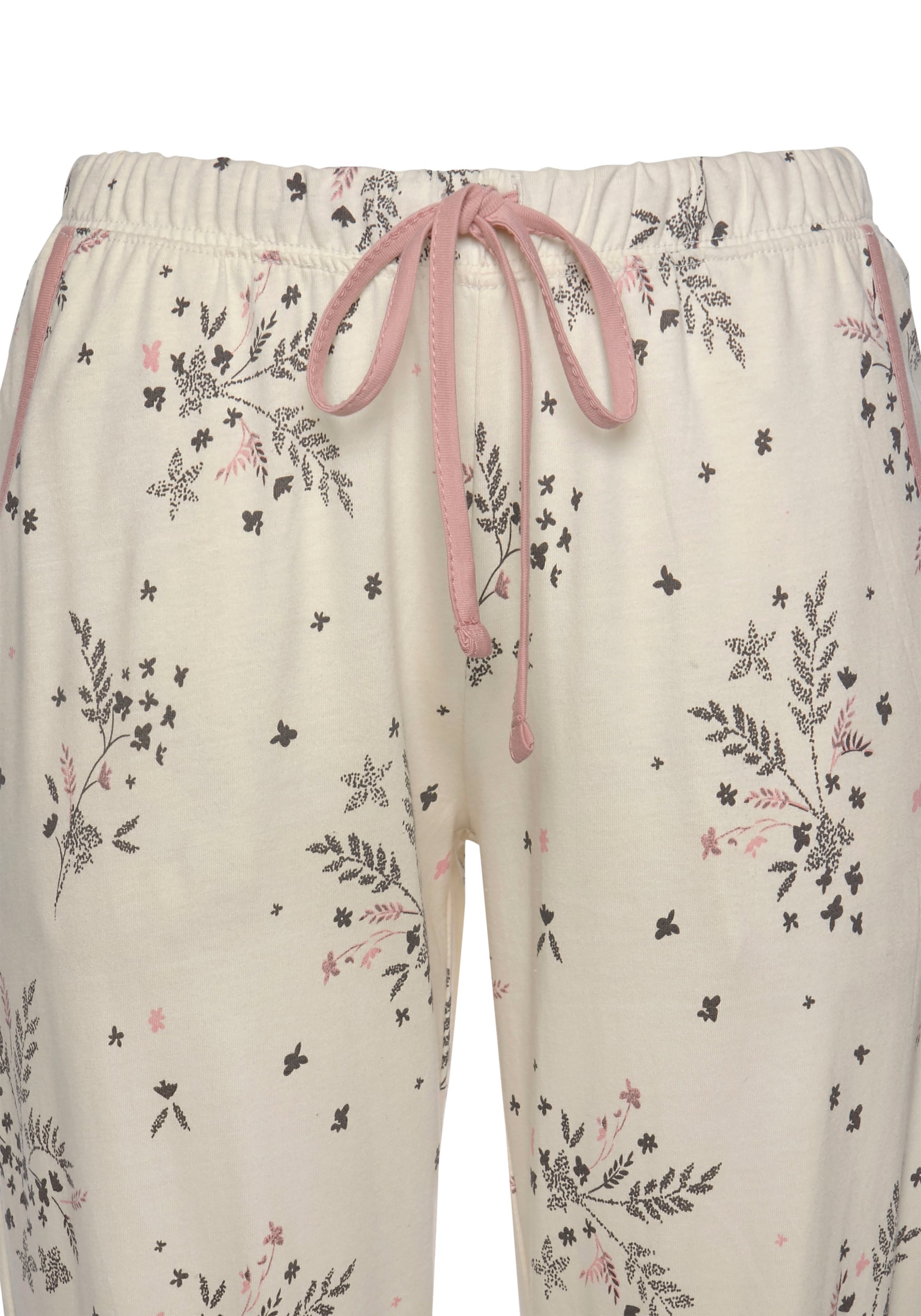 VIVANCE Piżama w kolorze beżowy