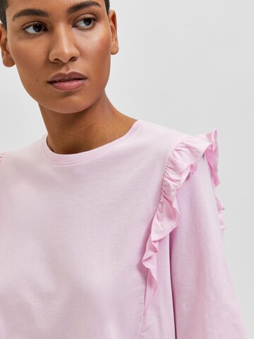 SELECTED FEMME Shirt 'Maggie' in Pink